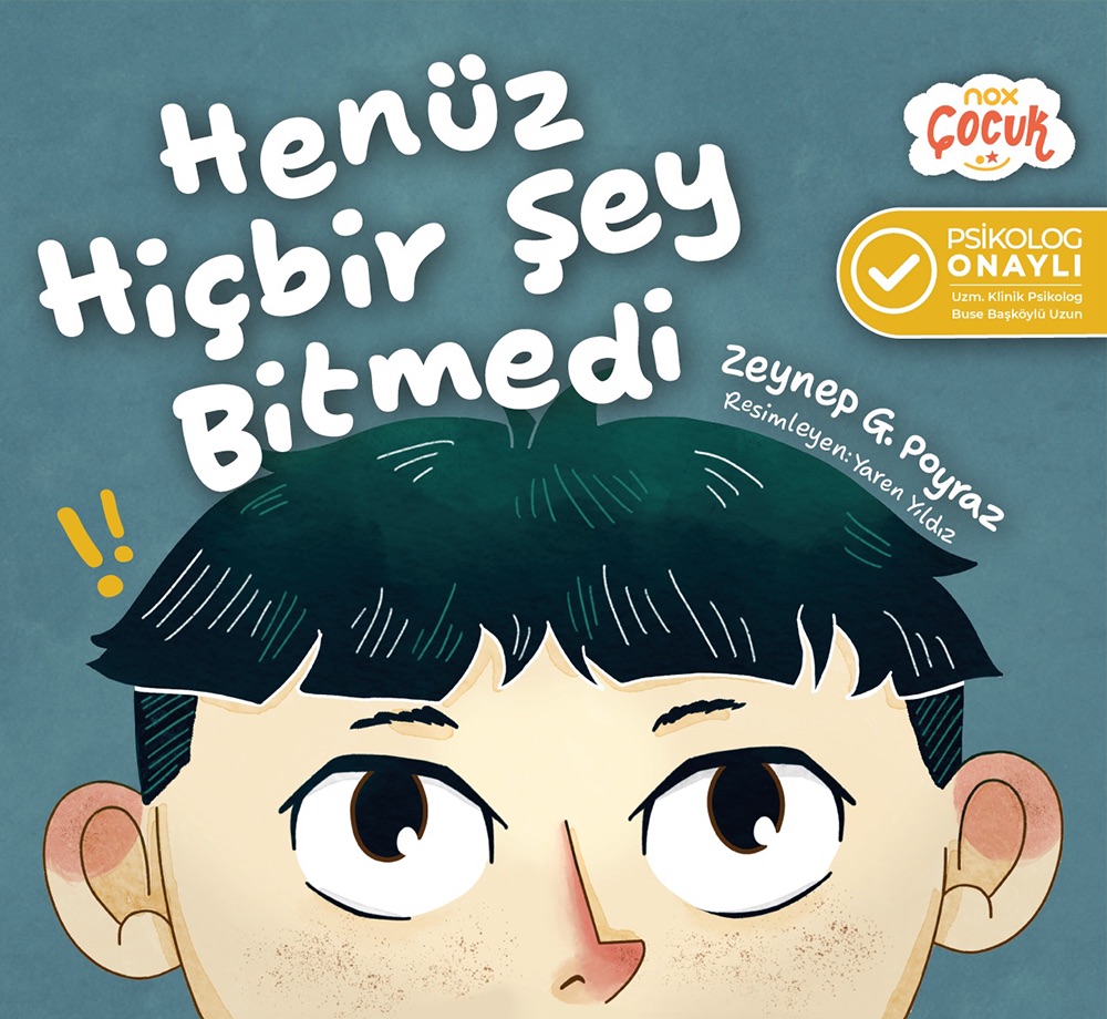 Henüz Hiçbir Şey Bitmedi - Kitap Kapağı
