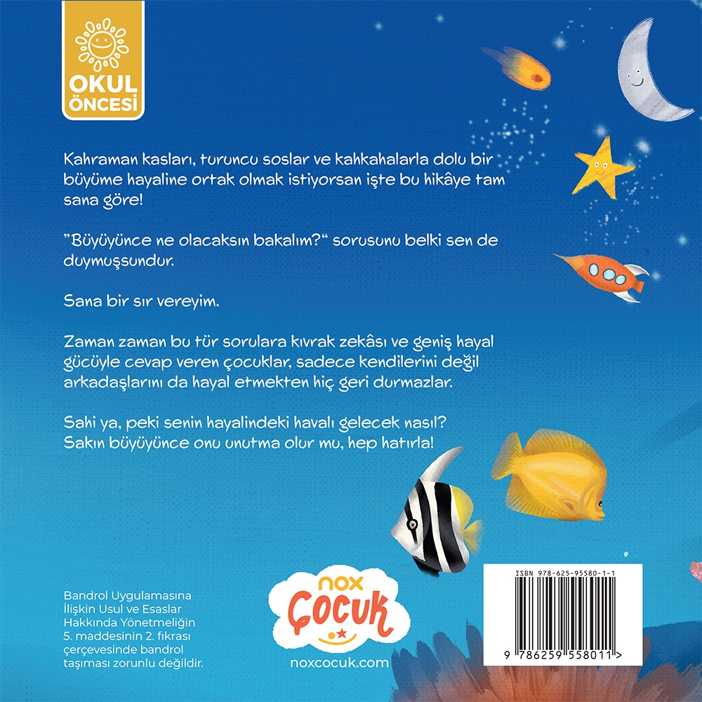 Hayalimdeki Havalı Gelecek - Kitap Görseli